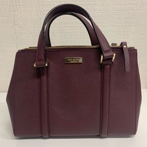 Kate Spade Maroon Handbag USED